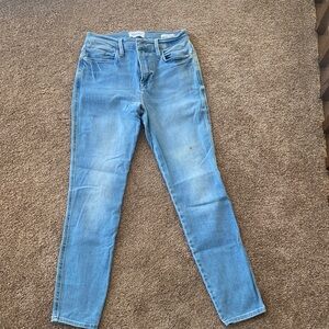 Frame Denim Jeans - Sky Blue - Le Skinny Jeans